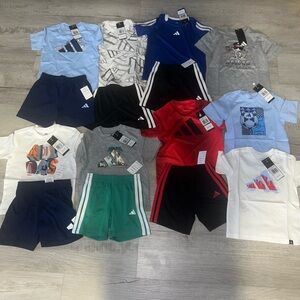 NWT Adidas toddler sets lot size 3T